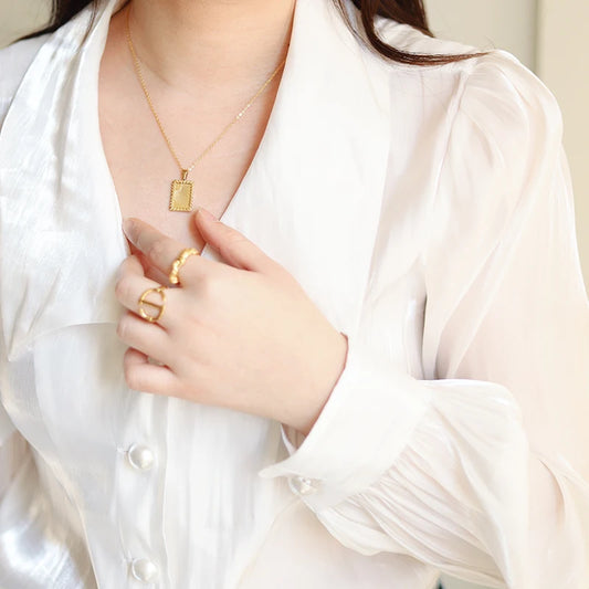 Solis Sunburst Pendant Necklace