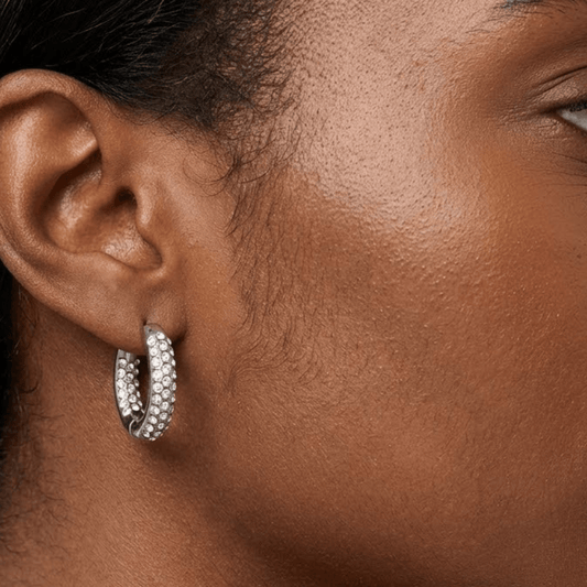 Infinity Twist Hoops - Luzza Studio