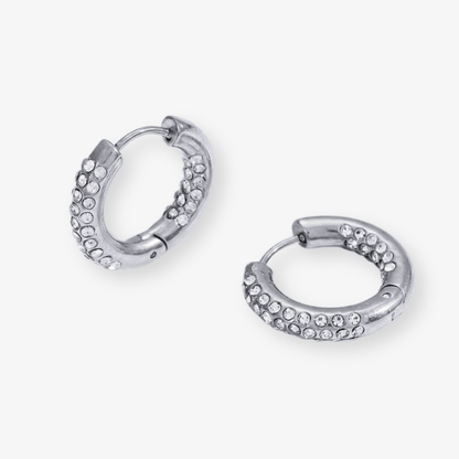 Infinity Twist Hoops - Luzza Studio