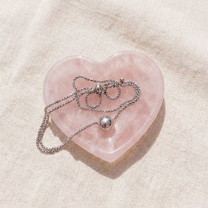 Sphere Slider Necklace - Luzza Studio